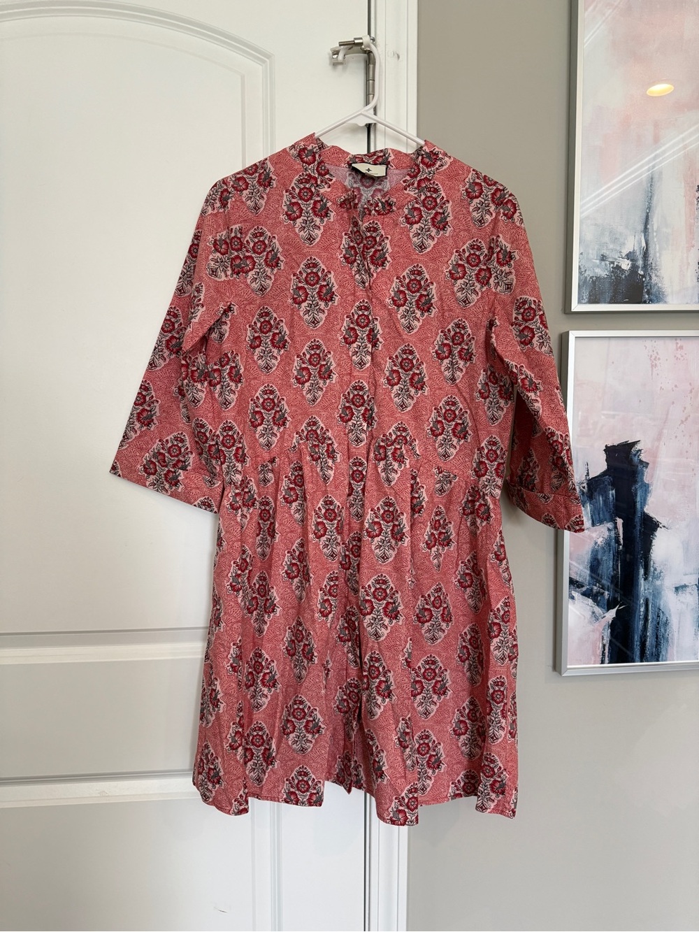 Tuckernuck Scarlet Sonata Royal Shirt Dress